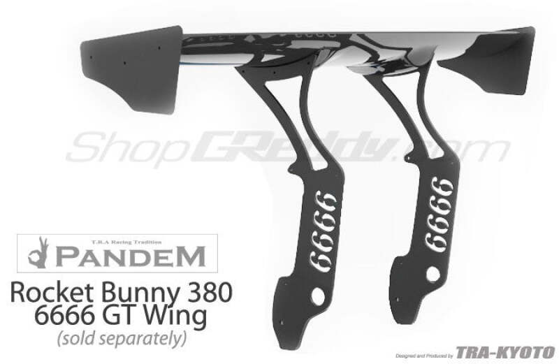 GReddy 89-93 Nissan 240SX Rocket Bunny RPS13 V2 6666 GT Wing - 17020388