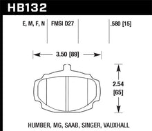 Load image into Gallery viewer, Hawk HP+ Street Brake Pads - HB132N.580
