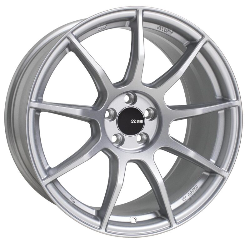 Enkei TS9 18x8 5x114.3 50mm Offset 72.6mm Bore - Silver Paint - 492-880-6550SP