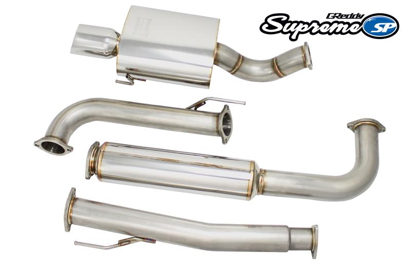 GReddy 96-00 Honda Civic EK Hatchback (w/ K-Series Swap) Supreme SP Exhaust - 10158207