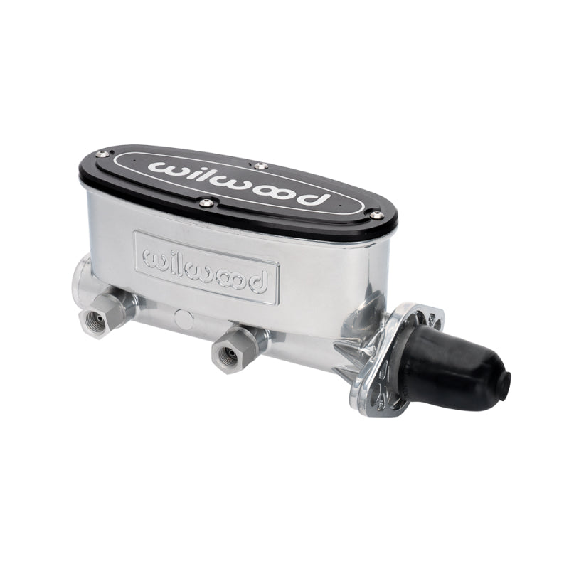 Wilwood Tandem M/C Aluminum 15/16in Bore - Chrome P-Coat - 260-18184-P