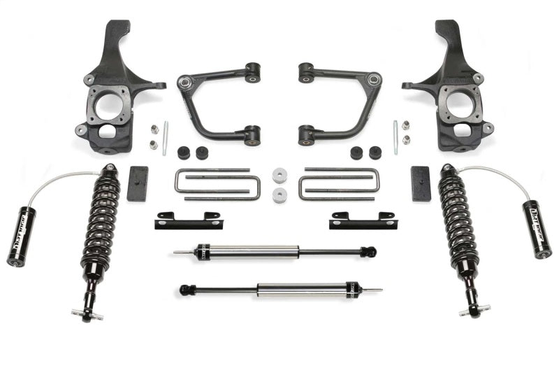 Fabtech 16-19 Toyota Tundra 4WD Trd Pro 2in UCA Kit w/Uniballs & Dlss 2.5C/O Resi & Rr Dlss - K7076DL