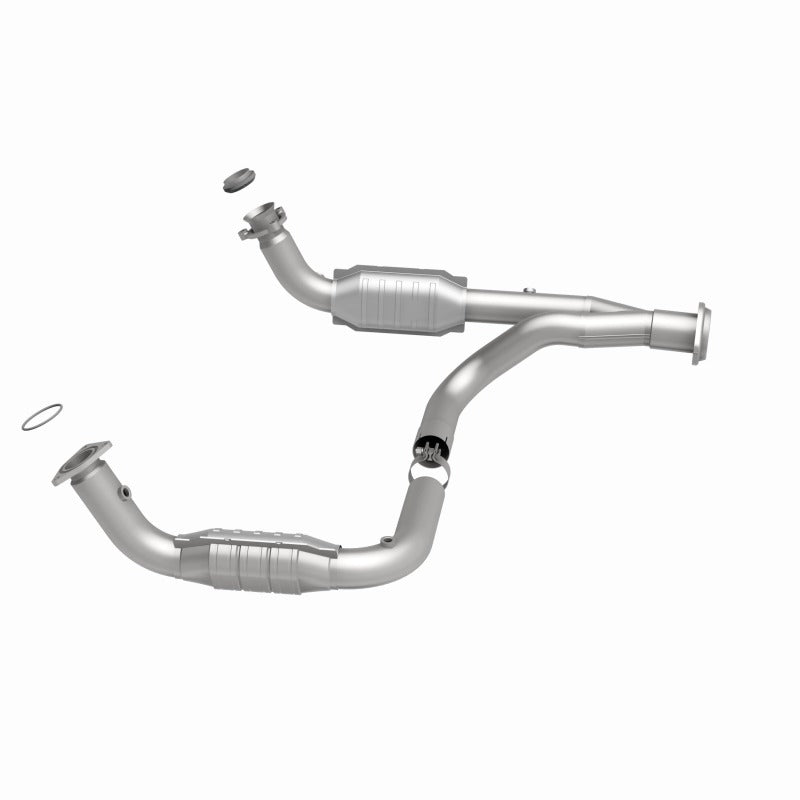 MagnaFlow Direct Fit Catalytic Converter 07-09 Hummer Truck H2 Y-Pipe Assy - 49679