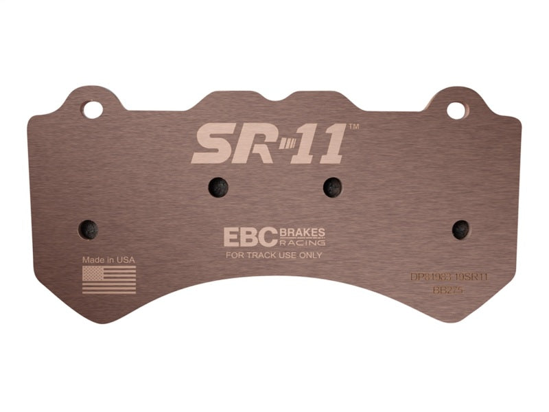 EBC Racing Alcon RC6 SR-11 Sintered Race Front Brake Pads - DP81983.19SR11