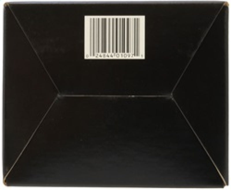 K&N Filter Universal Rubber Filter 3 1/2 inch Flange 4 5/8 inch Base 3 1/2 inch Top 7 inch Height - RU-3130