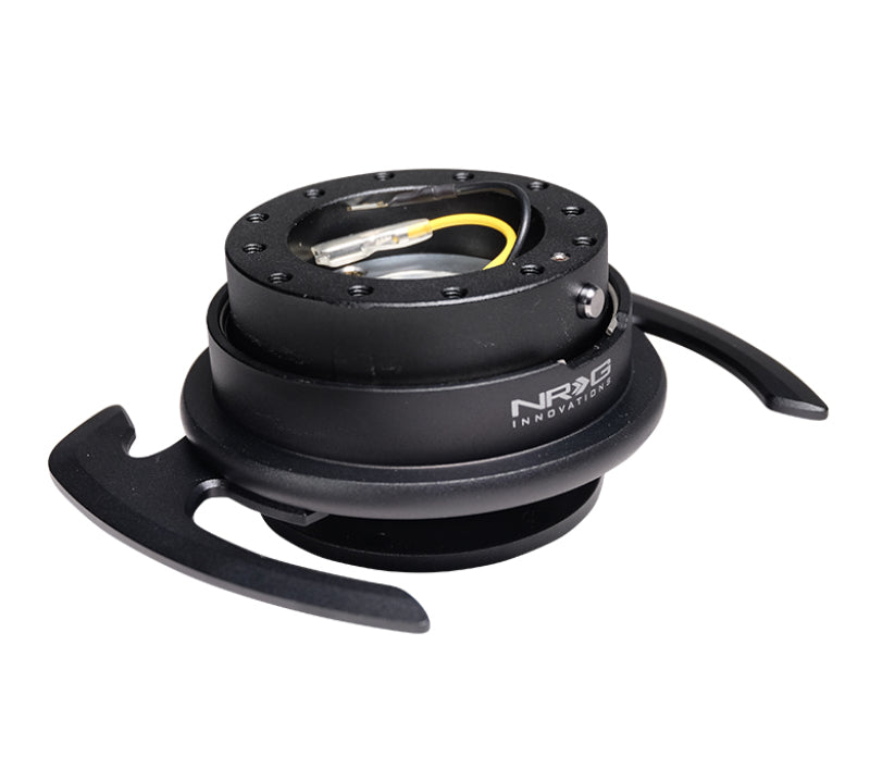 NRG Quick Release Kit Gen 4.0 - Black Body / Black Ring w/ Handles - SRK-700BK