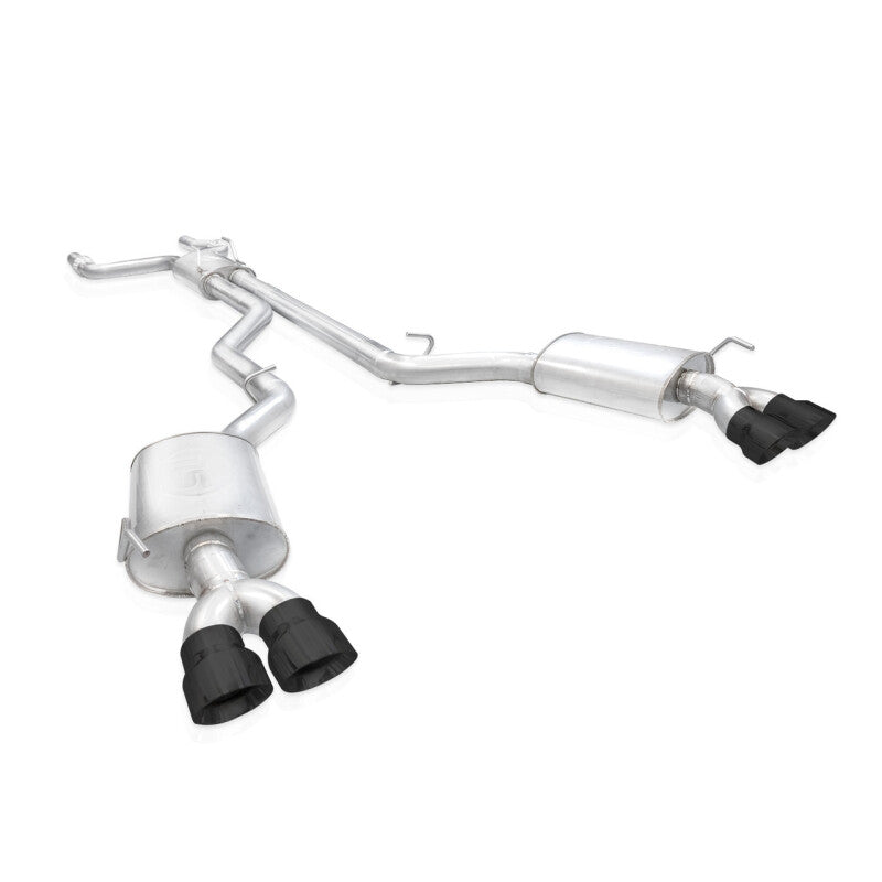 Stainless Works 20-24 Ford Explorer Catback - Black Tips - FECBB