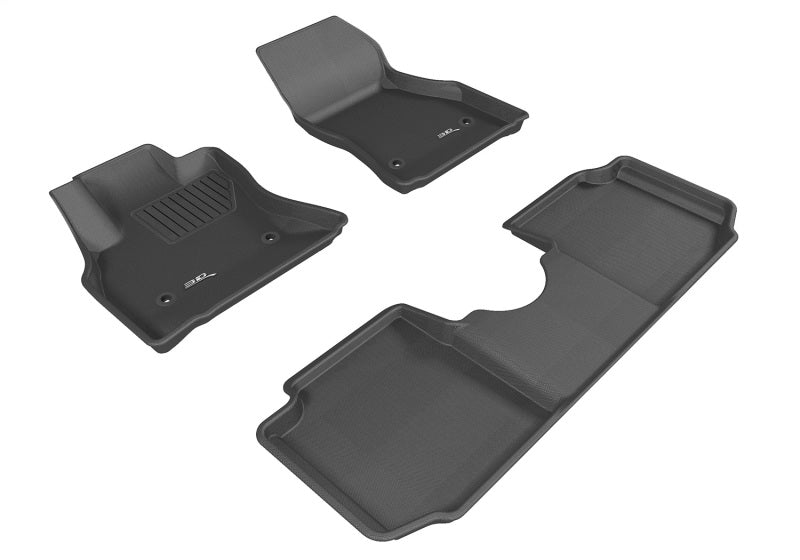 3D MAXpider 14-20 FiAT 500L Kagu Black Full Set - L1FA00401509