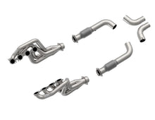 Load image into Gallery viewer, Kooks 2020 Mustang GT500 5.2L 2in x 3in SS Headers w/GREEN Catted Connection Pipe - 1156H630