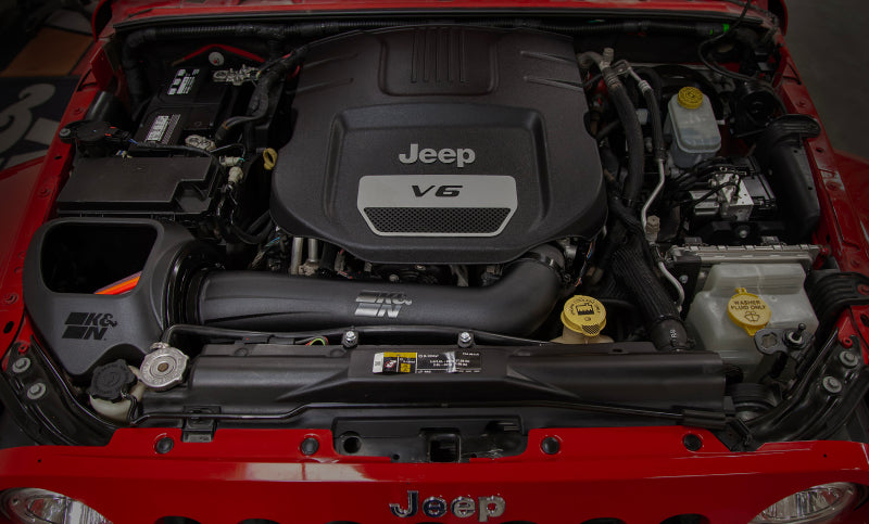 K&N 12-18 Jeep Wrangler V6 3.6L NextGen Cold Air Intake - 50-1566