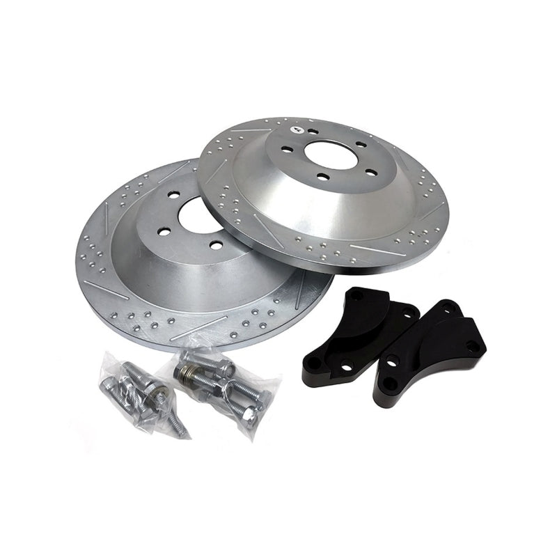 Baer Brakes 05-08 Chevrolet Cobalt SS Eradispeed1 Rear Performance Brake Rotors - 2302061