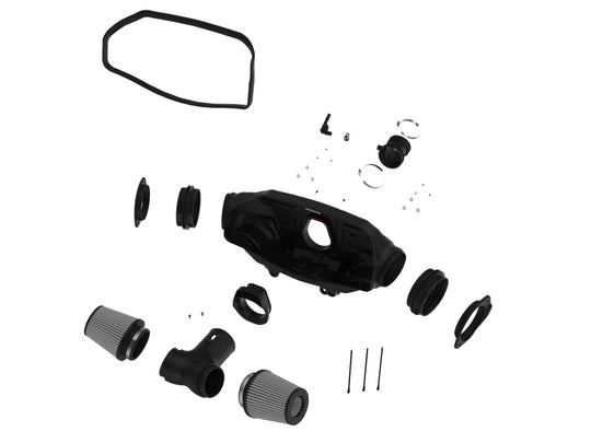 aFe 20-23 Chevy Corvette C8 Magnum FORCE Stage-2 Cold Air Intake w/ Pro DRY S Filters - 54-13055D