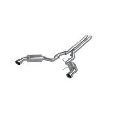 Load image into Gallery viewer, MBRP 15 Ford Mustang GT 5.0 3in Cat Back Dual Split Rear Street Version 4.5in Tips - Aluminized - S7277AL