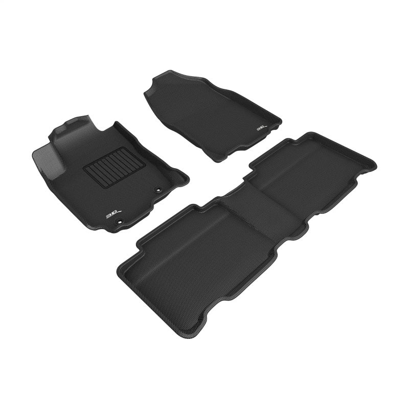 3D MAXpider 13-18 Toyota RAV4 Kagu Black Full Set - L1TY12701509