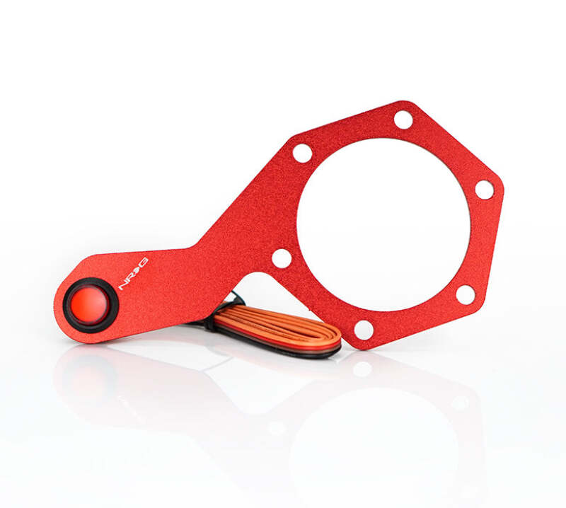 NRG Steering Single Switch - Extended Kit Red - WSS-100RD