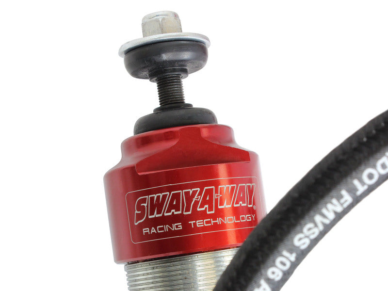 aFe 97-17 Nissan Patrol Sway-A-Way 2.5in Front Shock Kit w/ Remote Reservoir for OE Ride Height - 201-5600-05