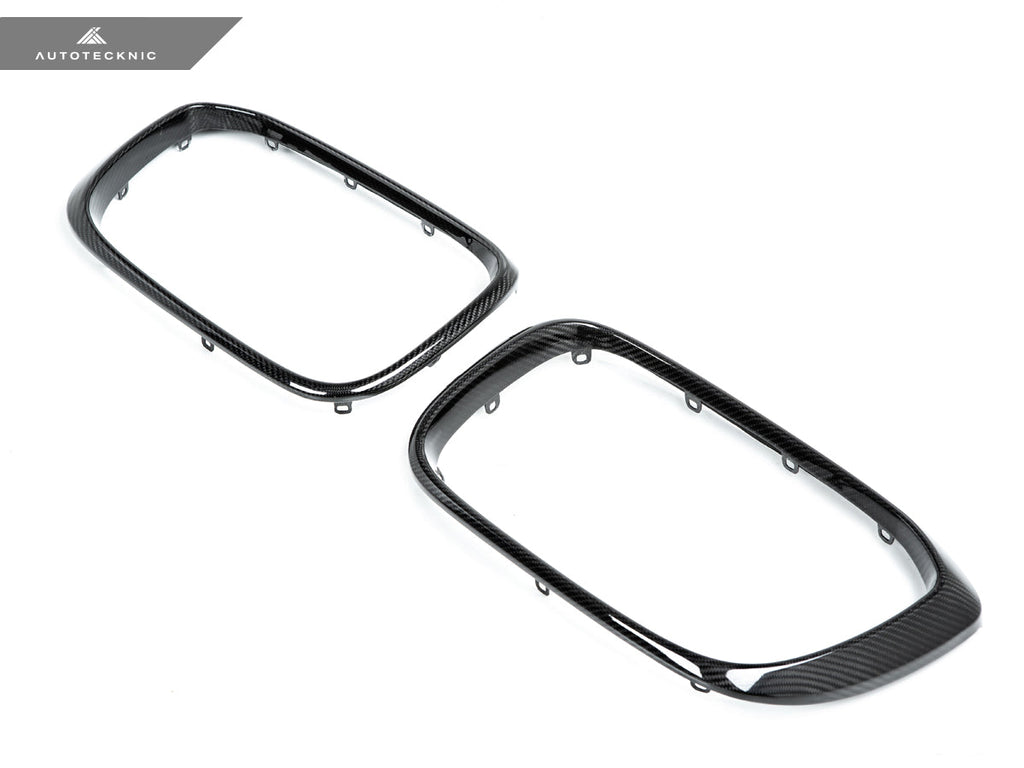 AutoTecknic Replacement Dry Carbon Grille Surround Set - BMW F97 X3M | F98 X4M