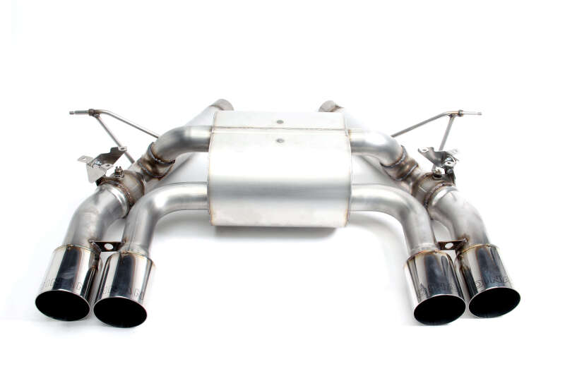 Dinan 15-20 BMW M3/M4 (F80/F82/F83) Free Flow Axleback Exhaust System - Polished Tips - D660-0050
