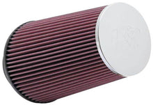 Load image into Gallery viewer, K&amp;N Universal Chrome Filter 3 1/2 inch ID FLG / 6 inch Bottom / 4 1/2 inch CR / 9 inch Length - RC-3690
