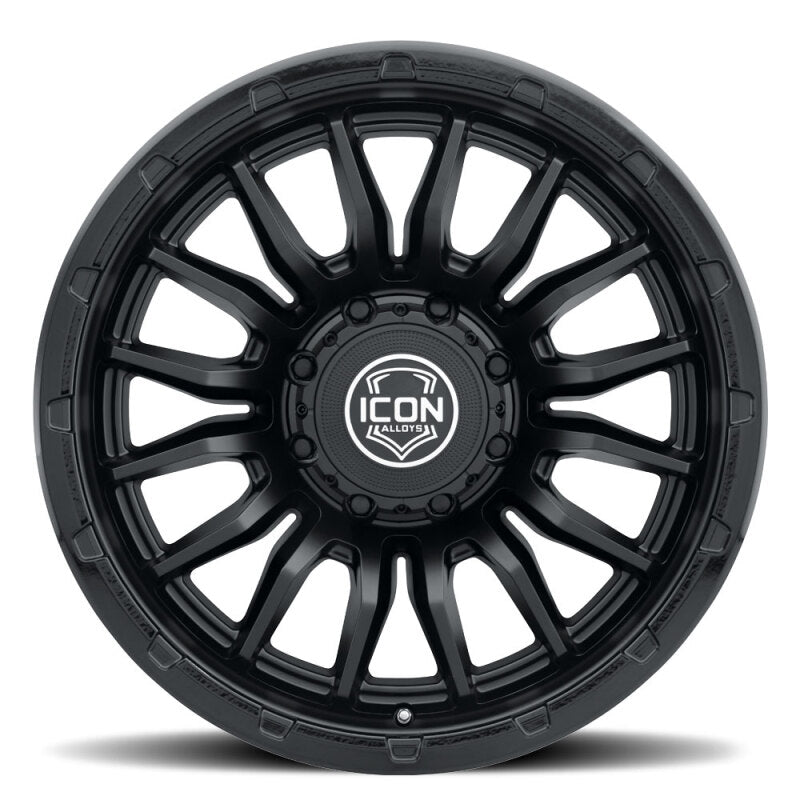 ICON Alloys Cajon 20x9 / 8x6.5 / 12mm / 5.5in BS Double Black Wheel - 8320908055DB