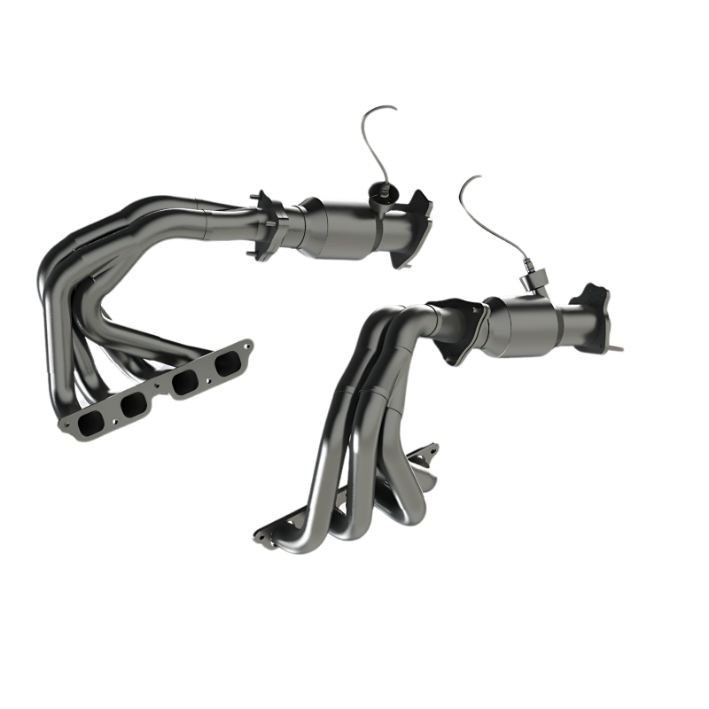 Kooks 22+ Chevrolet C8 Corvette Z06 LT6 1-7/8in. x 2in. SS Tri-Y Headers w/ GREEN Cats - 2181HY30