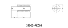 Load image into Gallery viewer, HKS UNIVERSAL EX H/M SUS 130-65 w/o tail (MOQ: 8pcs) - 34002-AK009