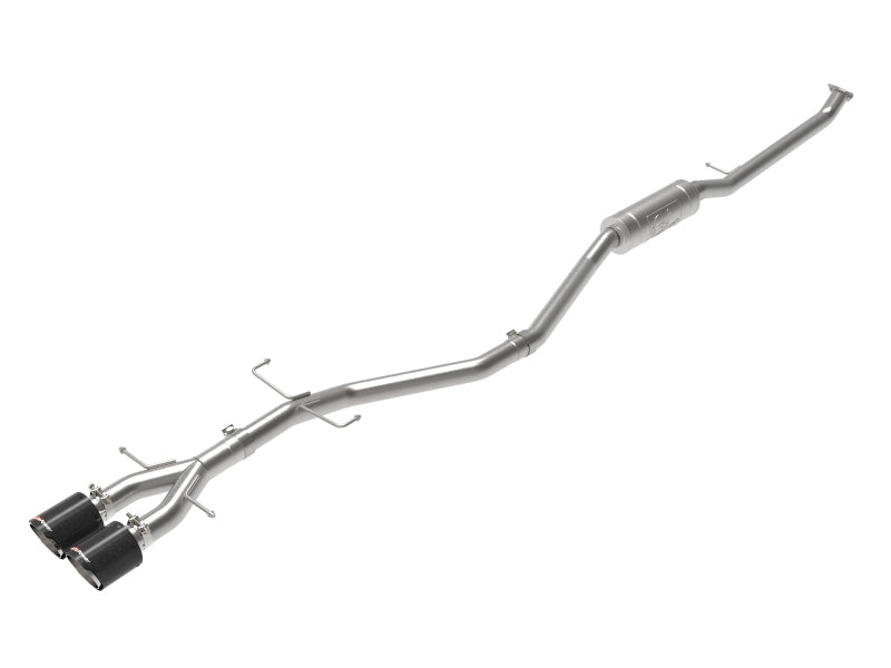 aFe Takeda 2.5in 304SS Cat-Back Exhaust System 17-20 Honda Civic SI Coupe L4-1.5L (t) - 49-36620-C