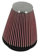 Load image into Gallery viewer, K&amp;N Universal Chrome Filter 2.25 Inch Flange / 3.5 Inch Base / 2 Inch Top / 4 Inch Height - RC-1250