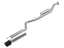 Load image into Gallery viewer, aFe Lexus IS300 01-05 L6-3.0L Takeda Cat-Back Exhaust System- Black Tip - 49-36058-B