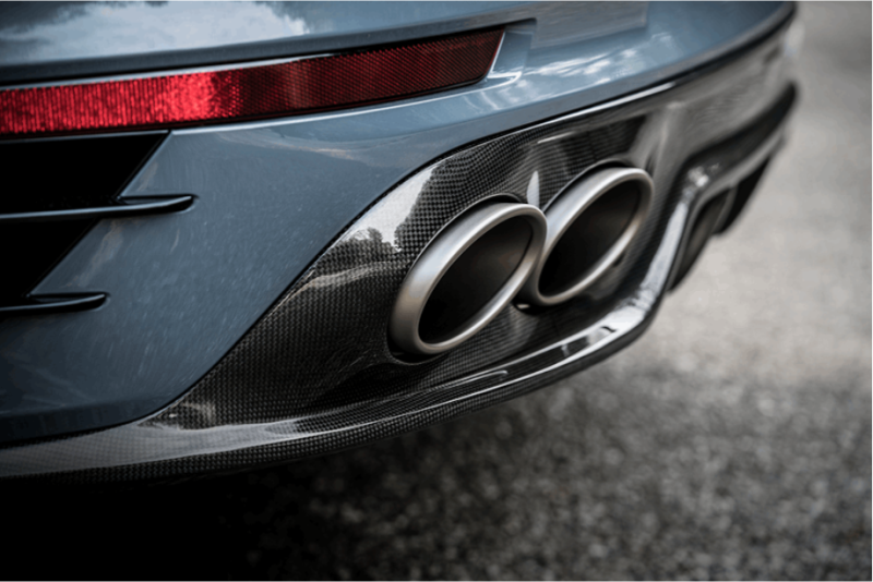 Akrapovic 16-17 Porsche 911 Turbo/Turbo S (991.2) Rear Carbon Fiber Diffuser - High Gloss - DI-PO/CA/4/G
