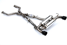 Load image into Gallery viewer, Invidia 2022+ Nissan Z 70mm Gemini Cat Back Exhaust - Single Layer Black Tip - HS22N4Z7GM1SBL