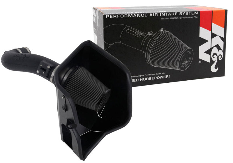 K&N 2019+ Chevrolet Silverado 1500 V8 6.2L Performance Air Intake System - 30-3110