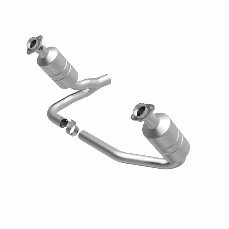 MagnaFlow DF Cat. Conv 07-09 Dodge Dakota 3.7L/4.7L /07-09 Mitsubishi Raider 3.7L Y-Pipe Assembly - 49849