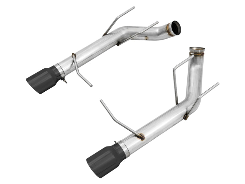 AWE Tuning S197 Mustang GT Axle-Back Exhaust - Track Edition (Diamond Black Tips) - 3020-33044