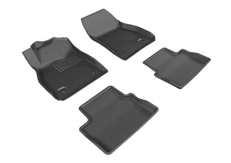 3D MAXpider 13-15 Chevrolet Malibu Kagu Black Full Set - L1CH06301509