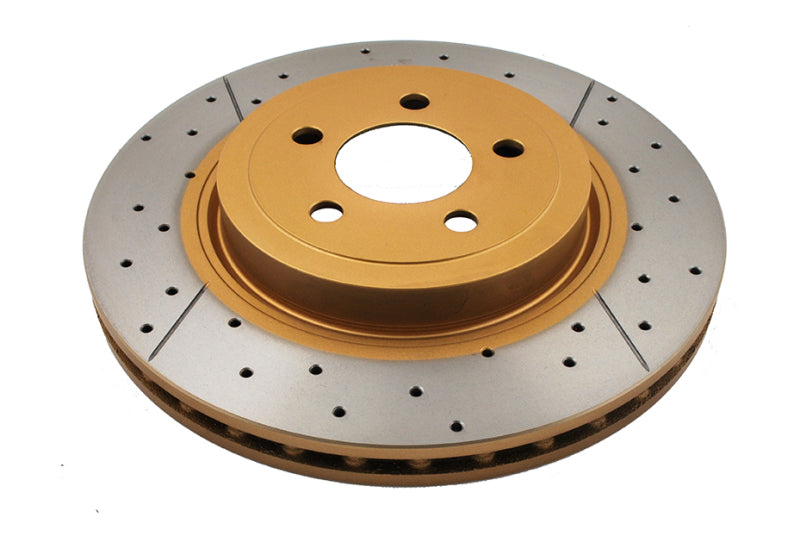 DBA 09-20 Dodge Challenger Front Drilled & Slotted Street Series Rotor - DBA2438X
