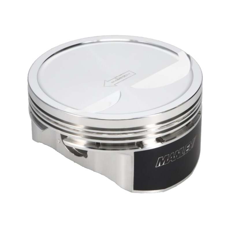 Manley Chevrolet LS Piston Set - 4.080in Bore 1.115in CH, -10.00 CC - 592780C-8