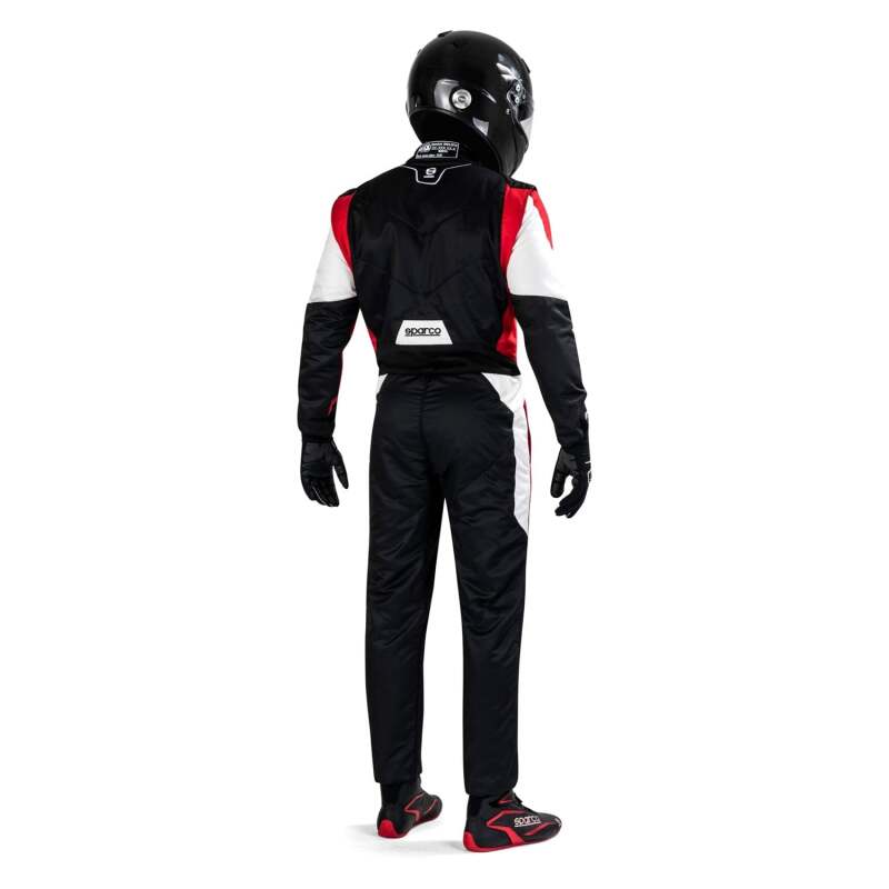 Sparco Suit Competition (Boot Cuff) 66 Black/ White - 001144B66NRRB