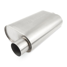 Load image into Gallery viewer, Mishimoto Universal Muffler with 3.0in Offset Inlet/Outlet - Brushed - MMEXH-MF-3COBR