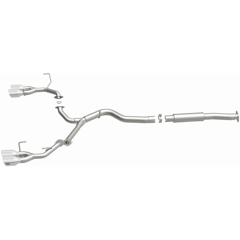 MagnaFlow SYS Cat-Back 15-17 Subaru WRX Sti 2.5L Polished 3in Tips - 19361