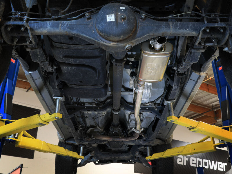 aFe 05-15 Toyota Tacoma V6 4.0L ROCK BASHER 2-1/2in 409SS Cat-Back Hi-Tuck Exhaust System - 49-46090