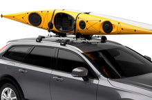 Load image into Gallery viewer, Thule Compass 4-in-1 Water Sport Roof Top Carrier (w/Integrated StrapCatch) - Black - 890000