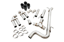 Load image into Gallery viewer, AWE Tuning Audi 8V S3 Track Edition Exhaust w/Diamond Black Tips 102mm - 3015-43150