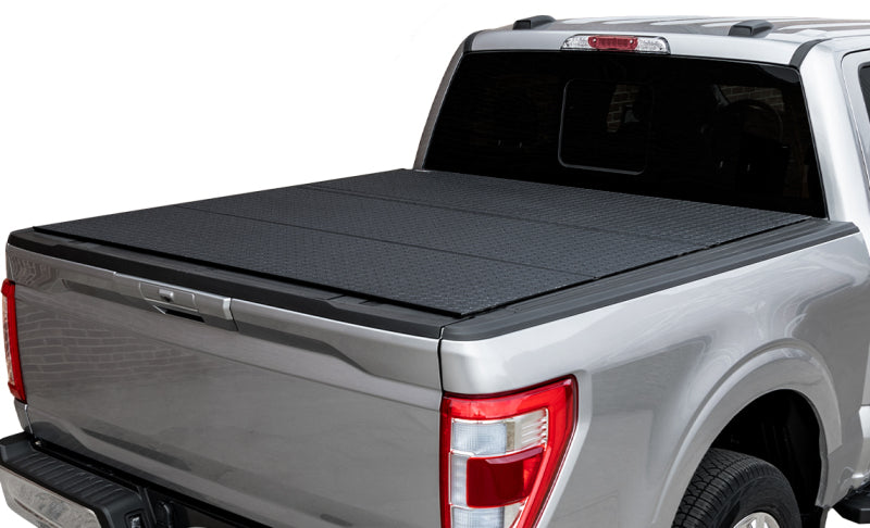 Access 19-23 Ford Ranger 6ft Bed LOMAX Tri-Fold Cover - Urethane Diamond Plate - B4010069