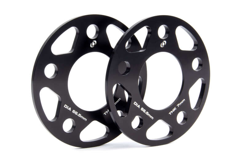 Dinan Wheel Spacers - 5x112 - 66.5mm CB - 7mm Thick (Set of 2) - D210-2025