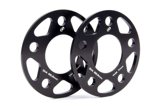 Dinan Wheel Spacers - 5x112 - 66.5mm CB - 7mm Thick (Set of 2) - D210-2025