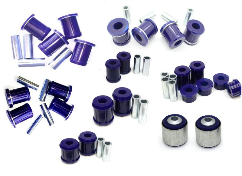 SuperPro 2001-2003 Mitsubishi Montero Limited Front and Rear Vehicle Enhancement Bushing Kit - KIT206K