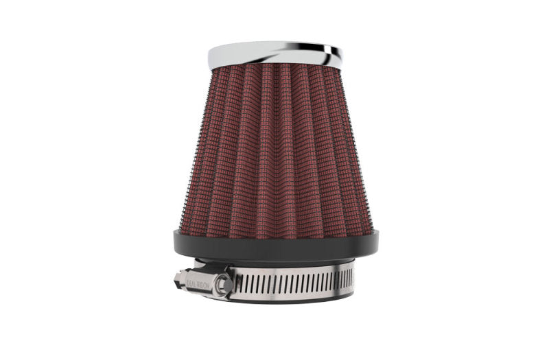 K&N Universal Chrome Filter 1 15/16 inch FLG / 3 inch Base / 2 inch Top / 3 inch Height - RC-1060