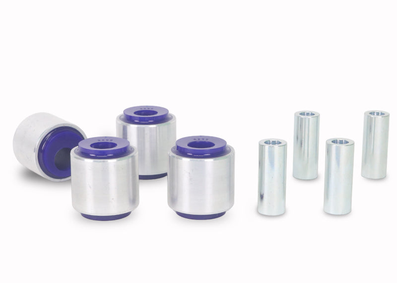 SuperPro 1999 Land Rover Discovery SD Front Radius Arm-to-Diff Bushing Set - Caster 1.5in Lift - SPF2560K