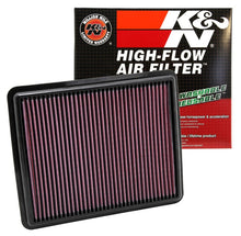 Load image into Gallery viewer, K&amp;N Replacement Air Filter 10-12 Hyundai Santa Fe/Kia Sorrento / 11-12 Hyundai Sonata/Kia Optima - 33-2448